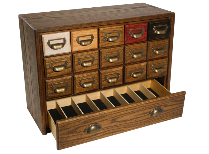 Enchanted Card Catalog (16 Drawer)